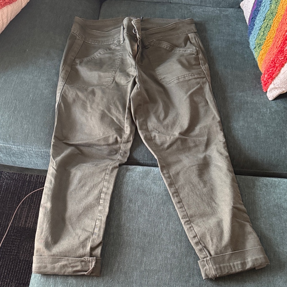 Torrid Olive Green Capris
